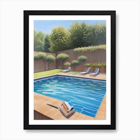 Swimming Pool 1 Art Print