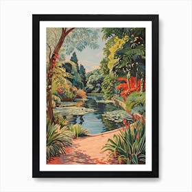 Sydenham Wells Park London Parks Garden 4 Painting Art Print