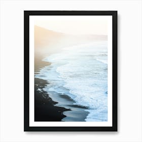 Pacific Coast Highway - Ocean Beach Sunset Art Print