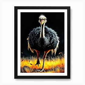 Wild Animal Creative Portrait 136 Art Print