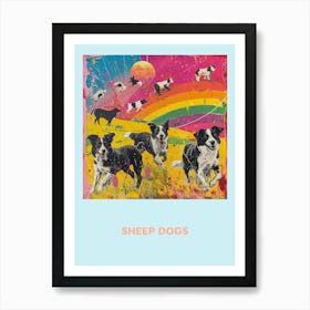 Sheep Dogs Poster Art Print