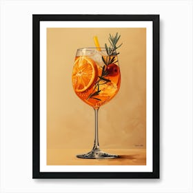 Aperol Spritz Art Print 15 Art Print