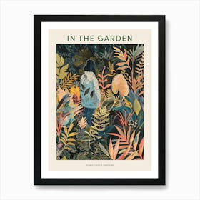 In The Garden Poster Powis Castle Gardens United Kingdom 3 Art Print