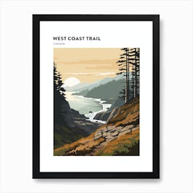 West Coast Trail Canada 3 Hiking Trail Landscape Poster Art Print