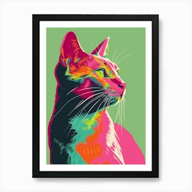 Pop Cat 2 Art Print