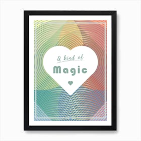 A Kind of Magic LGBTQ+ - San Valentine - Love Collection Art Print