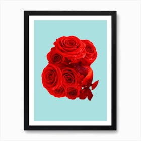 Rose Fish Art Print