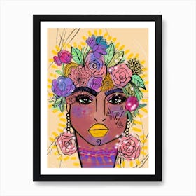 Shes In Bloom Art Print