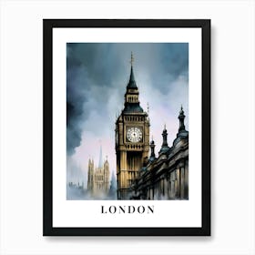 Big Ben London Art Print