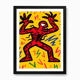 Red Venom Art Print