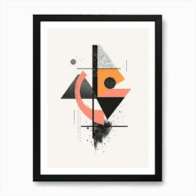 Abstract Geometric Pattern 18 Art Print