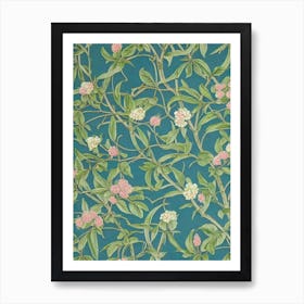 Lychee 1 Vintage Botanical Fruit Art Print