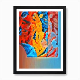 Abstract  - Abstract Painting Art Print