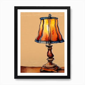Lamp+1 Art Print