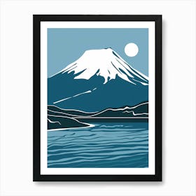 Mt Fuji 8 Art Print