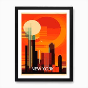 New York City Bauhaus Art Print
