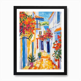 Sousse Tunisia 2 Fauvist Painting Art Print