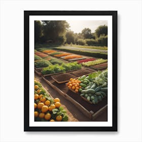 Vegetable Garden Art Print