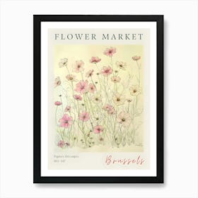 Flower Market 9 Art Print