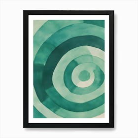 Abstract Watercolor Painting 4 Art Print