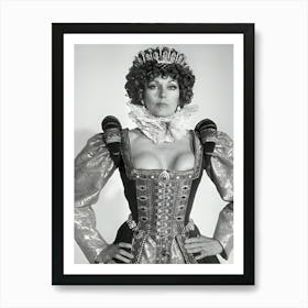 Kim Novak As Queen Elizabeth Art Print