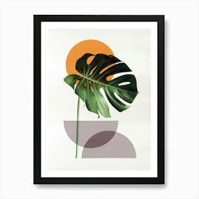 Harmonious floral composition 10 Art Print