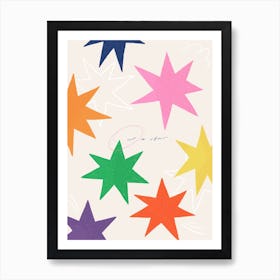 Ur a star x Art Print