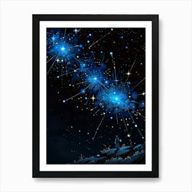 Starry Night 130 Art Print