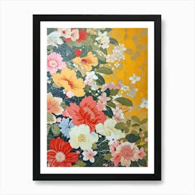 Great Japan  Hokusai Botanical Japanese 13 Art Print