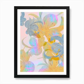 Abstract Floral Pattern Art Print