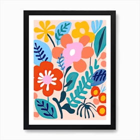 Blossoms in Bloom: Matisse's Inspiration, Flower Market Art Print