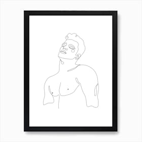 Nude Boy Art Print