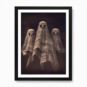 Ghosts Art Print