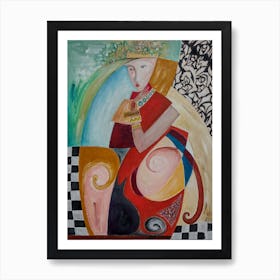 Animal Wall Art, The Queen Of Hearts Art Print