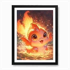 Koi Fish Art Print