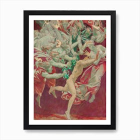 Study For The Museum Of Fine Arts, Boston, Murals Orestes And The Furies, John Singer Sargent Art Print