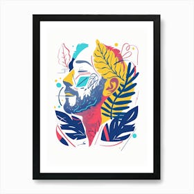 Portrait Of A Man 56 Art Print