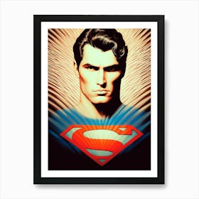 Superman 4 Art Print