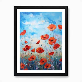 Poppies 10 Art Print