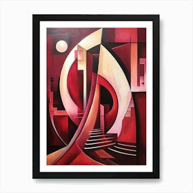 Avant Garde Abstract 44 Art Print