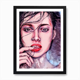 Pool Party Art Print
