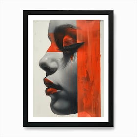 'The Face' 3 Art Print