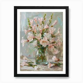 A World Of Flowers Freesia 4 Painting Art Print