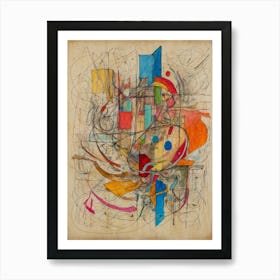 Abstract Painting 11 Art Print