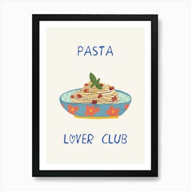 Pasta Lover Club Affiche