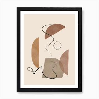 10 Abstract Art Prints to Brighten Your Home Interior