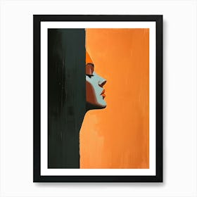 Face Of A Woman Art Print