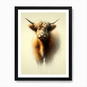 Animal Creative Portrai Illustrationt 18 Art Print