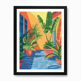 Tropical Garden 31 Art Print