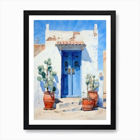 Blue Door 25 Art Print